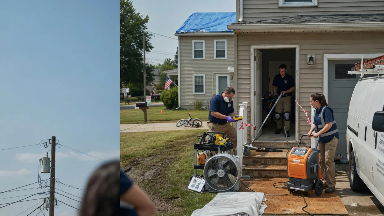 Water Damage Repair in Hazelton, KS near me